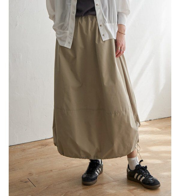 Lbc with Life「撥水バルーンドロストスカート」|スカート|