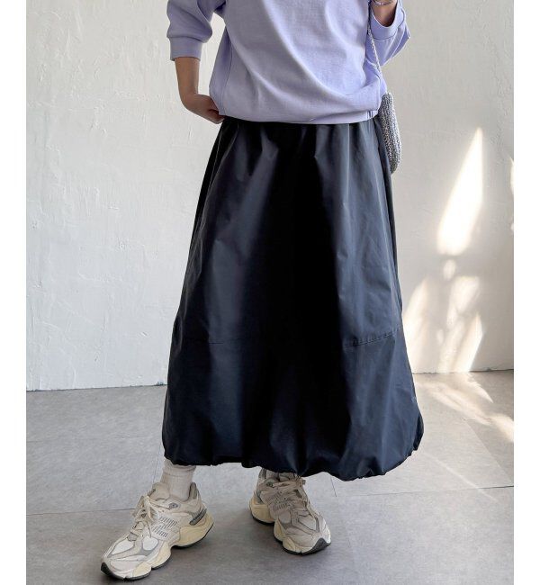 Lbc with Life「撥水バルーンドロストスカート」|スカート|