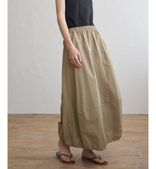 Lbc with Life「撥水バルーンドロストスカート」|スカート|