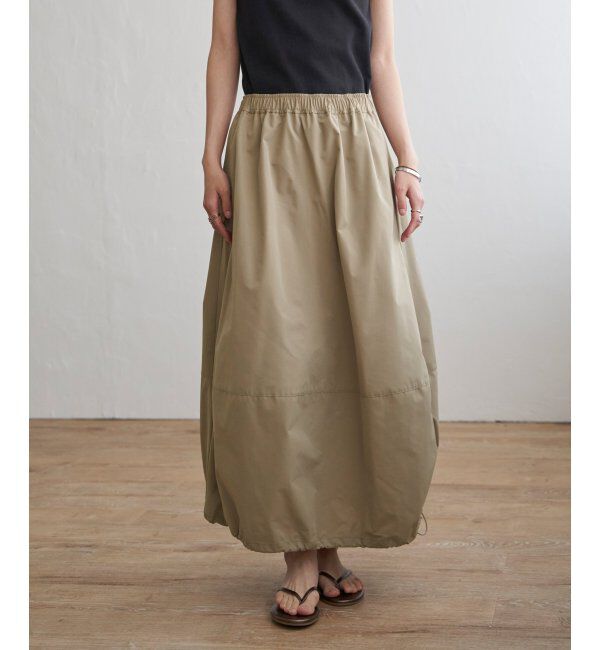 Lbc with Life「撥水バルーンドロストスカート」|スカート|