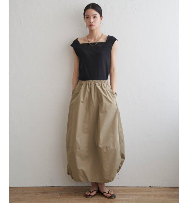 Lbc with Life「撥水バルーンドロストスカート」|スカート|