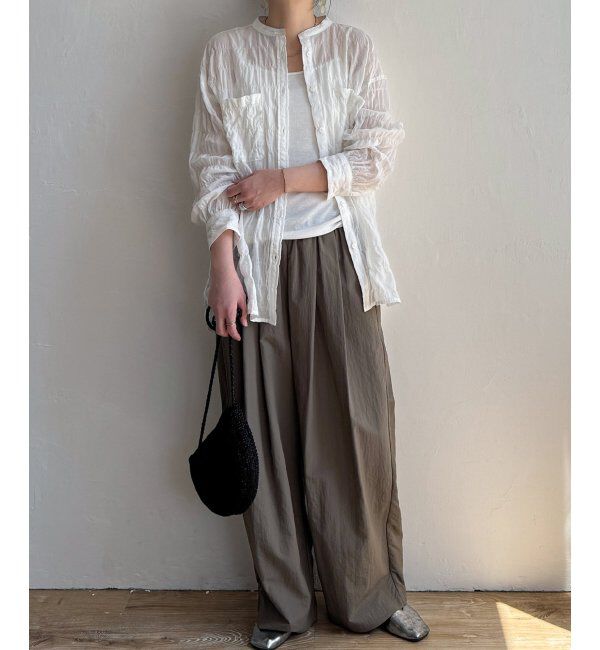 Lbc with Life「バックシャーリングロングシャツ」|シャツ・ブラウス|