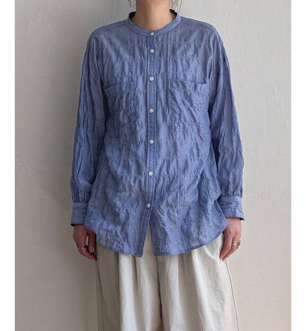 Lbc with Life「バックシャーリングロングシャツ」|シャツ・ブラウス|