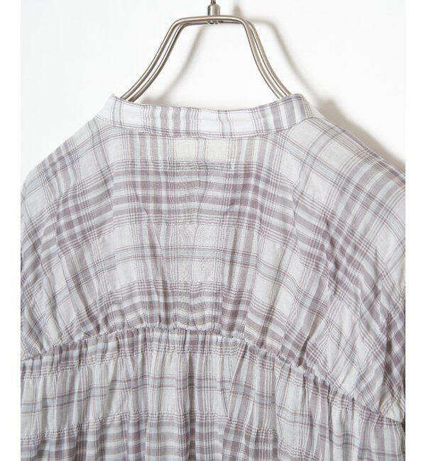 Lbc with Life「バックシャーリングロングシャツ」|シャツ・ブラウス|