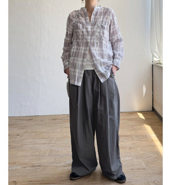 Lbc with Life「バックシャーリングロングシャツ」|シャツ・ブラウス|