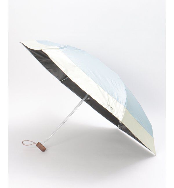 Lbc with Life「Wpc. 遮光切り継ぎタイニー 日傘 折りたたみ傘」|傘|サックスブルー