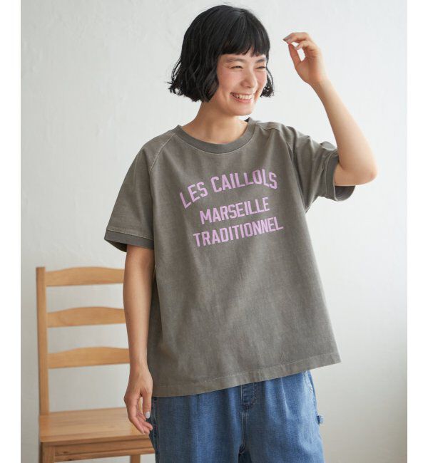 Lbc with Life「製品染めプリントTシャツ」|Tシャツ・カットソー|