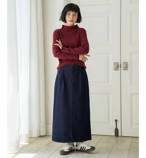 Lbc with Life「LBCステッチナロースカート」|スカート|