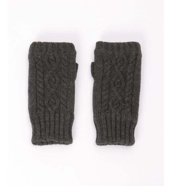 Lbc with Life「ニット指なしグローブ」|手袋|