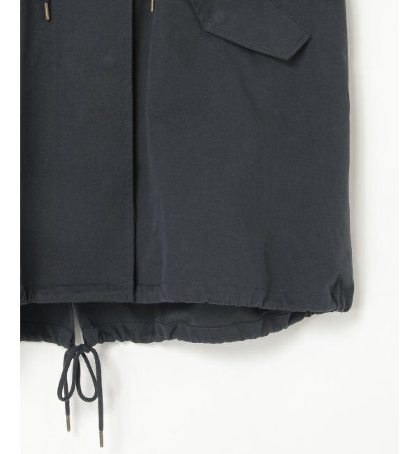 Lbc with Life「デニム切り替えモッズコート」|ブルゾン・スタジャン|