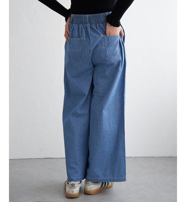 VENCE share style「6.5OZデニムベイカーパンツ」|デニム|
