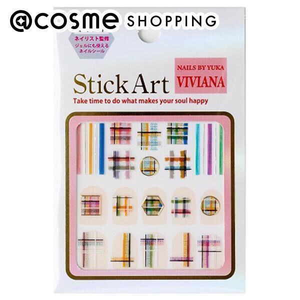  「Stick Art Stick Art デコレーションネイルステッカー SAD-V03 (1枚)」|ネイルカラー|その他