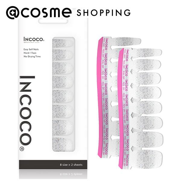  「インココ インココ貼るマニュキュアシート ブレイク　ザ　アイス (8サイズ&times;2シート)」|ネイルカラー|その他