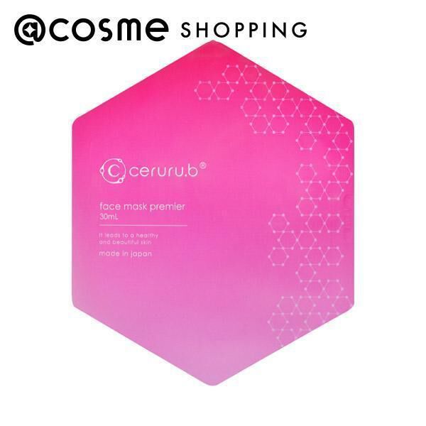 「ceruru.b フェイスマスク プレミア 本体/しっとり/無香料 (30ml)」|フェイスマスク・パック|その他