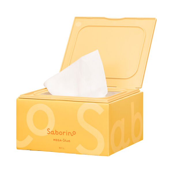 サボリーノ「サボリーノ メガショット 朝用ツヤピールマスク CC スパークルサンシャインの香り (32枚)」|フェイスマスク・パック|