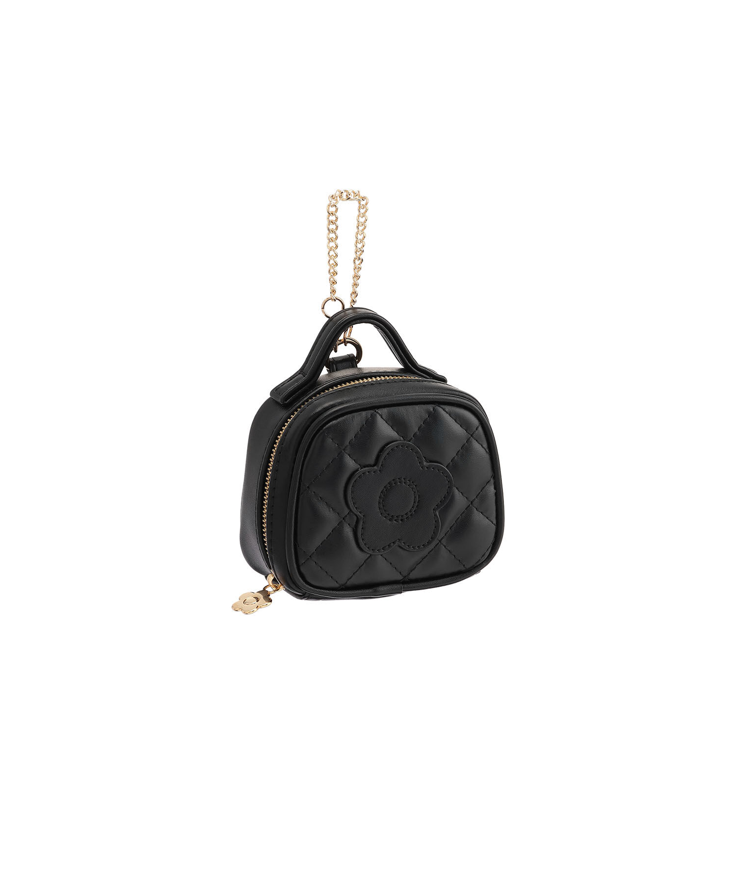 MARY QUANT「スクエアキルトデイジーパッチ ミニバッグチャームポーチ」|ポーチ|