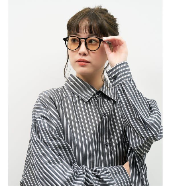  「【WEB限定】ボストン型 サングラス | カラーレンズ 軽量 トレンド 紫外線対策 UVカット ユニセックス」|サングラス|