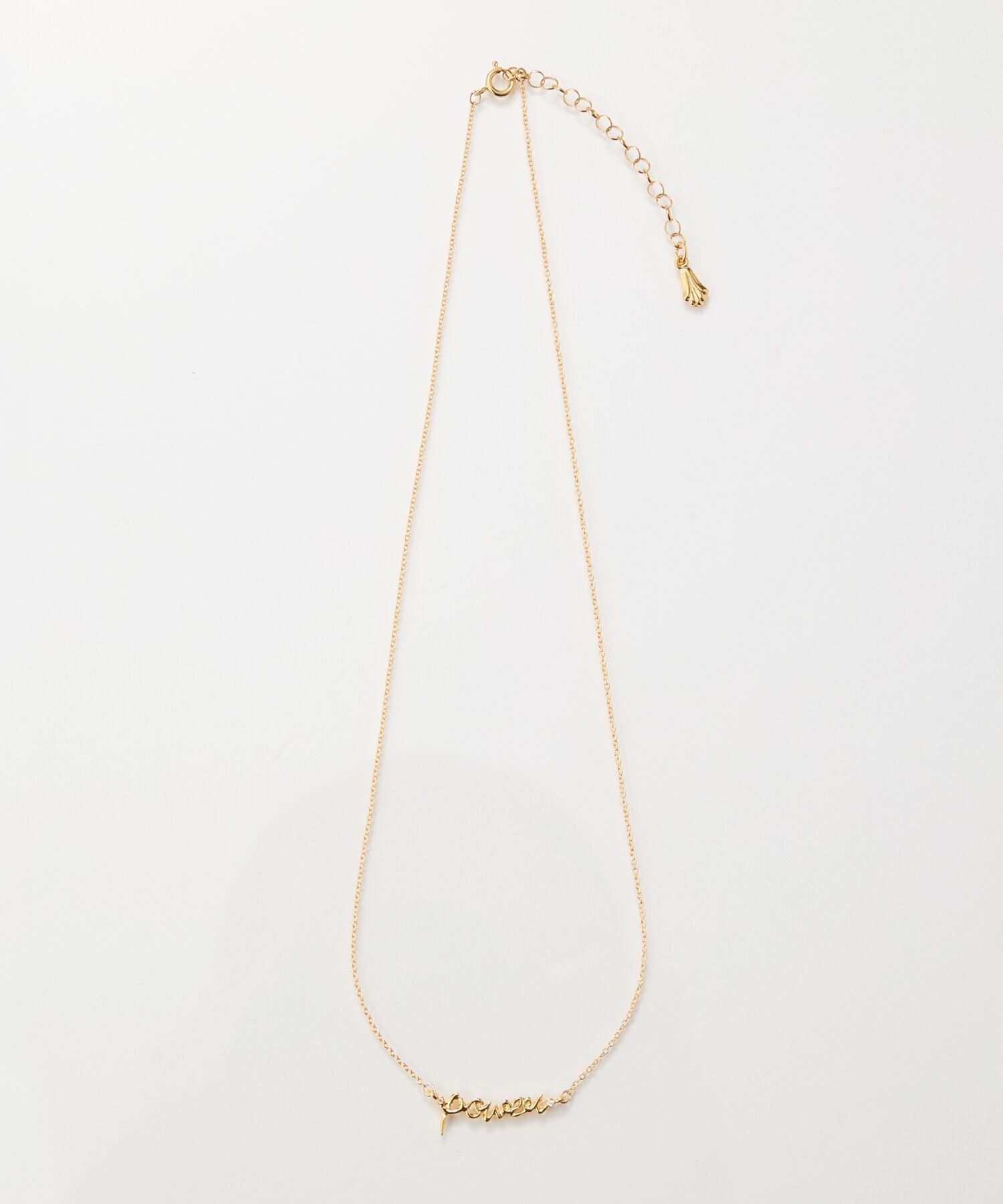 Phoebe「ラッキーレターネックレス(パワー)」|ネックレス|