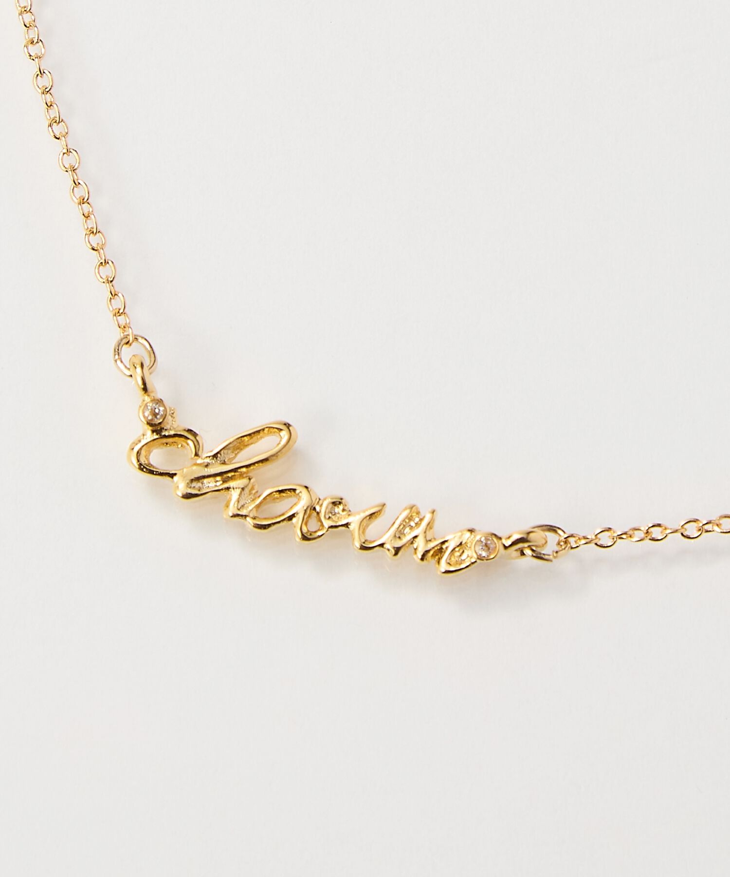 Phoebe「ラッキーレターブレスレット(チャーム)」|ブレスレット・バングル|ゴールド