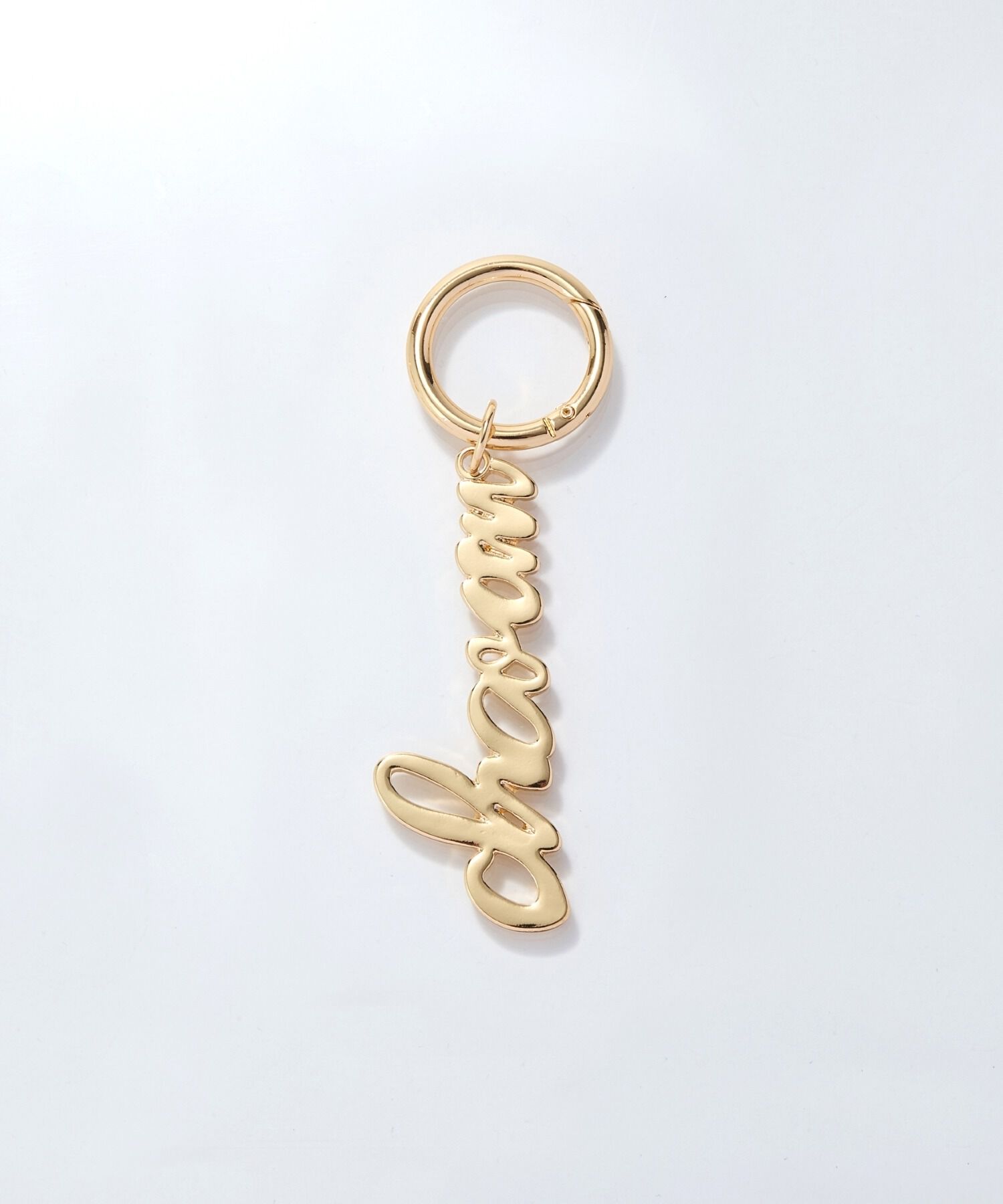 Phoebe「レタードキーチャーム　チャーム」|チャーム・キーホルダー|