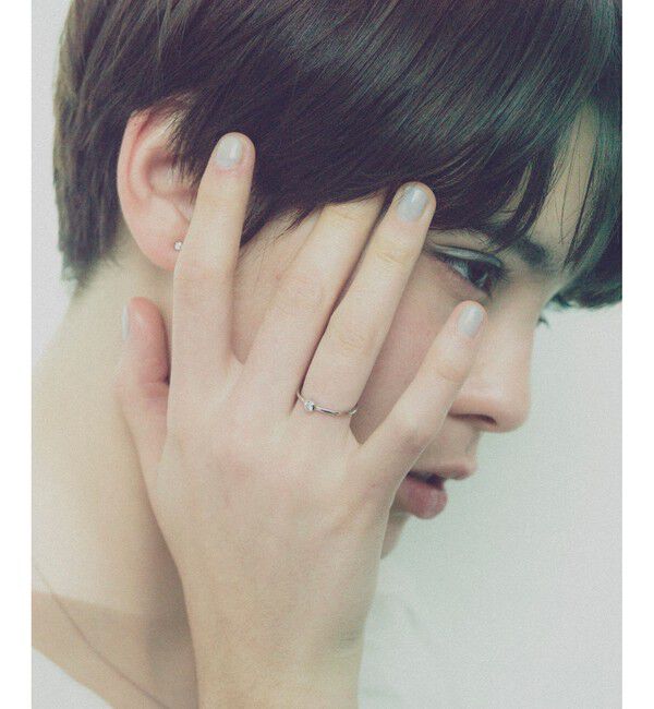 ete「PT900 ダイヤモンド 0.1ct リング「ブライト」」|リング|