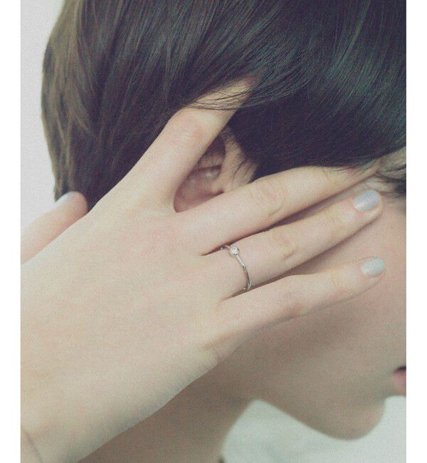 ete「PT900 ダイヤモンド 0.1ct リング「ブライト」」|リング|