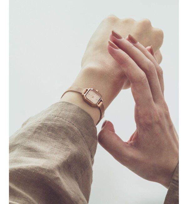 ete「ウォッチ オクタゴンフェイス ダイヤモンド」|腕時計|