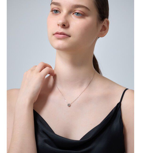 ete「[ファントゥージュエリー] ナチュラルストーン フラワー ネックレス」|ネックレス|