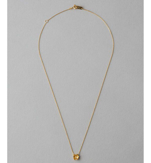 ete「[ファントゥージュエリー] ナチュラルストーン フラワー ネックレス」|ネックレス|