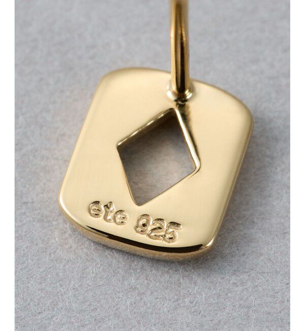 ete「シルエット ピアス」|ピアス|