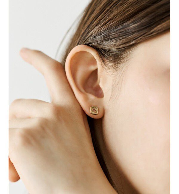 ete「シルエット ピアス」|ピアス|