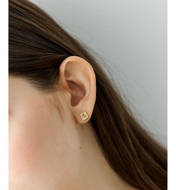 ete「シルエット ピアス」|ピアス|