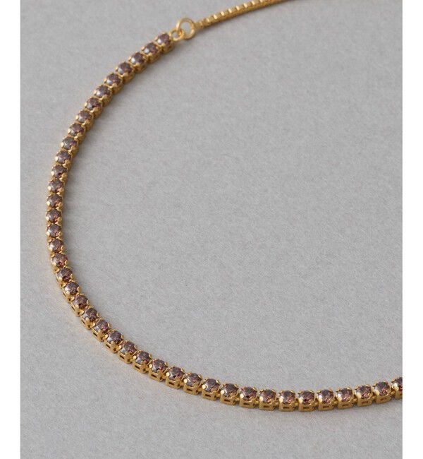 ete「[ラインストーン] ブレスレット /シン」|ブレスレット・バングル|