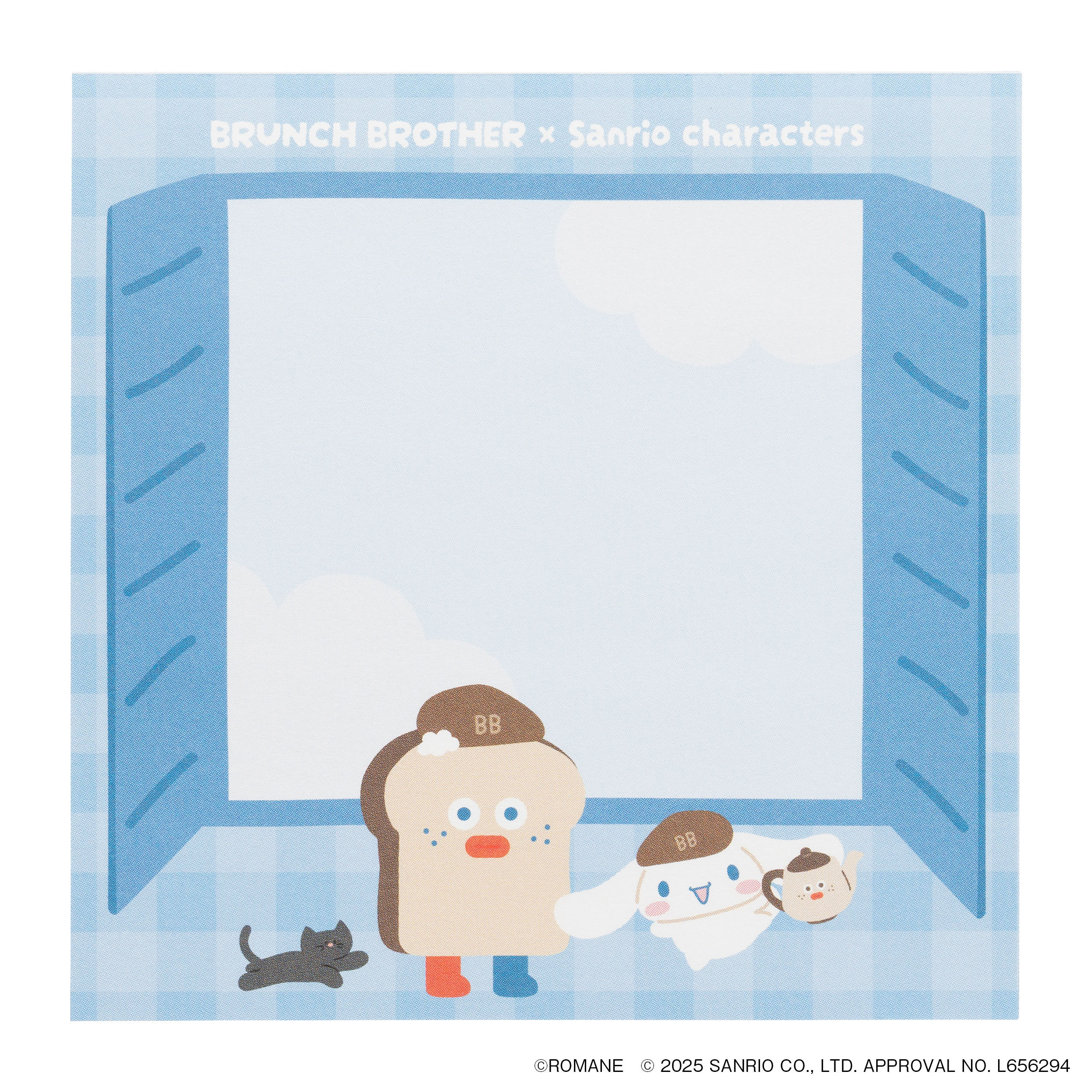  「メモパッド／ブランチブラザーｘサンリオキャラクターズ」|ステーショナリー|A