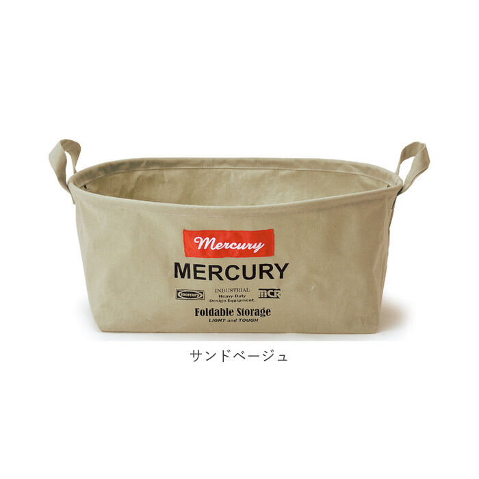 MERCURY「マーキュリー キャンバスバケツ 通販 収納ボックス 布 キャンバス 折りたたみ おしゃれ 雑貨」|その他|