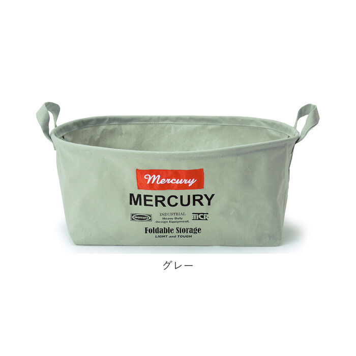 MERCURY「マーキュリー キャンバスバケツ 通販 収納ボックス 布 キャンバス 折りたたみ おしゃれ 雑貨」|その他|