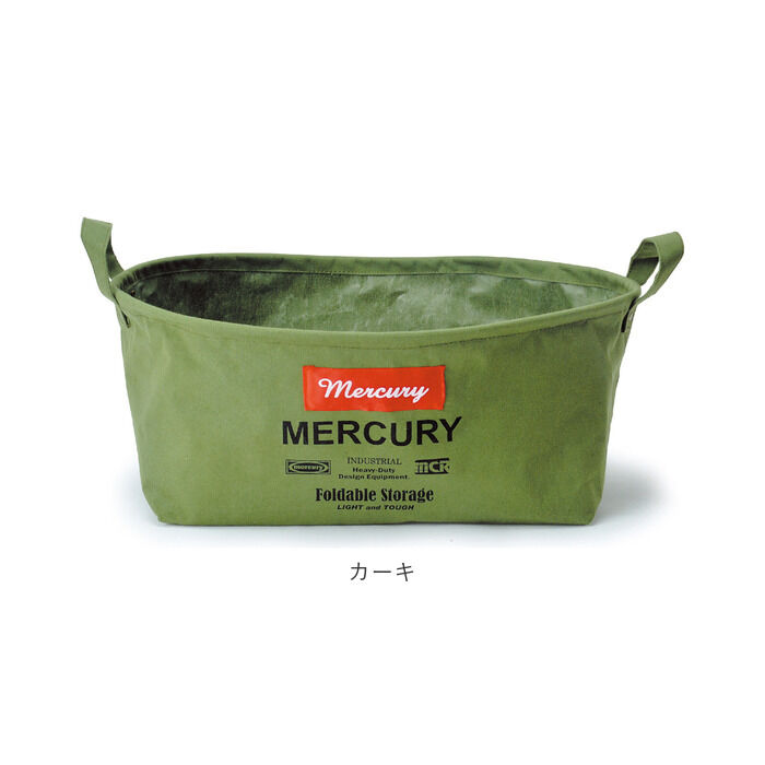 MERCURY「マーキュリー キャンバスバケツ 通販 収納ボックス 布 キャンバス 折りたたみ おしゃれ 雑貨」|その他|