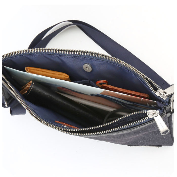 BACKYARD FAMILY「サコッシュ メンズ ブランド 通販 INNFITH インフィス 55736 デニムサコッシュ」|ショルダー・メッセンジャー|