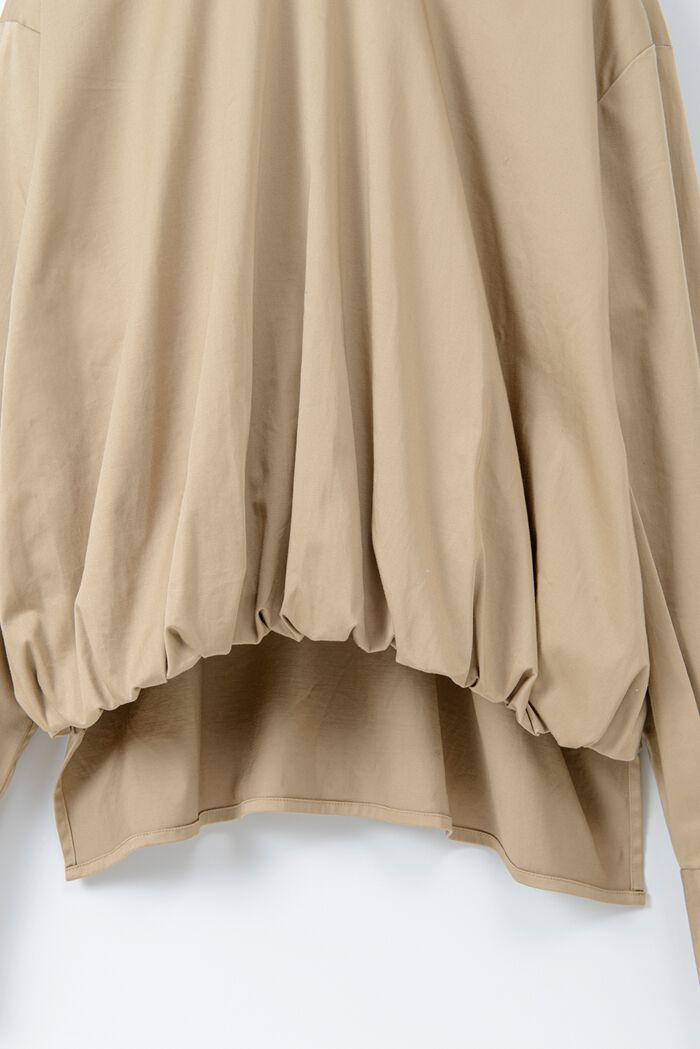 BACKYARD FAMILY「MIND マインド バルーンシャツ 通販 バルーン シャツ ブラウス 長袖ブラウス 長袖シャツ」|シャツ・ブラウス|