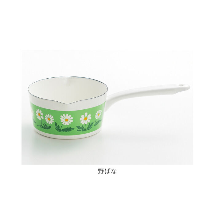 BACKYARD FAMILY「ミルクパン ホーロー アデリアレトロ 通販 琺瑯 ほうろう ホーロー鍋 琺瑯鍋 片手鍋 IH対応」|食器・キッチングッズ|