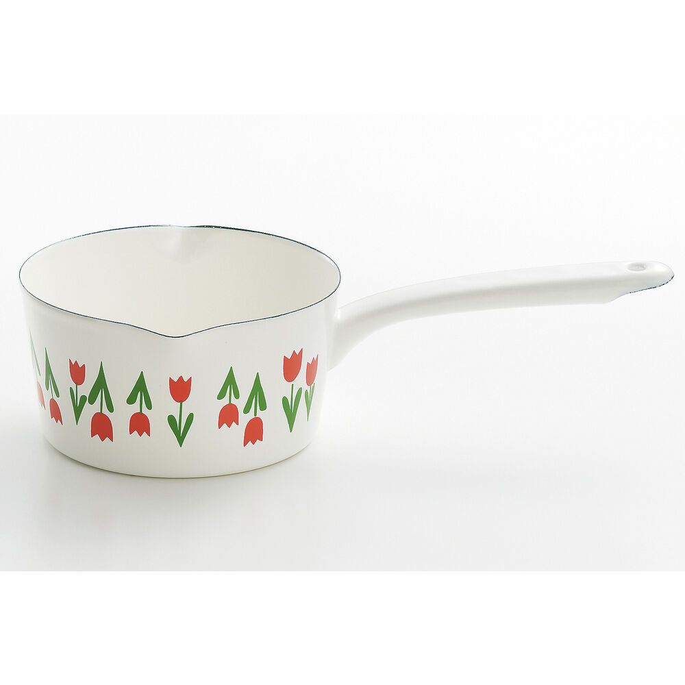 BACKYARD FAMILY「ミルクパン ホーロー アデリアレトロ 通販 琺瑯 ほうろう ホーロー鍋 琺瑯鍋 片手鍋 IH対応」|食器・キッチングッズ|ホワイト3