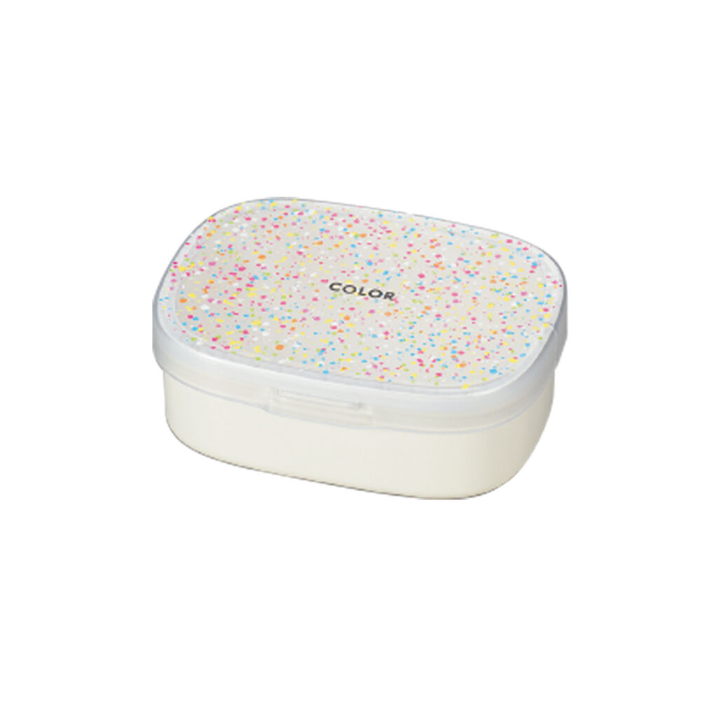 BACKYARD FAMILY「お弁当箱 400ml 1段 一段 好評 ワンタッチランチ ランチボックス 弁当箱 lunch」|食器・キッチングッズ|ホワイト1