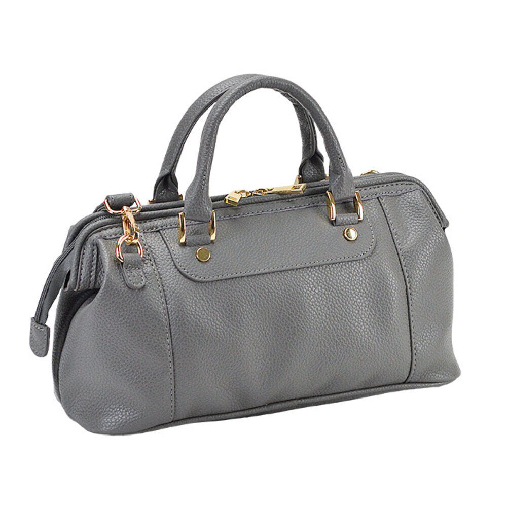 BACKYARD FAMILY「ショルダーバッグ レディース 斜めがけ 通販 ショルダーバック ミニボストンバッグ」|ショルダー・メッセンジャー|グレー1