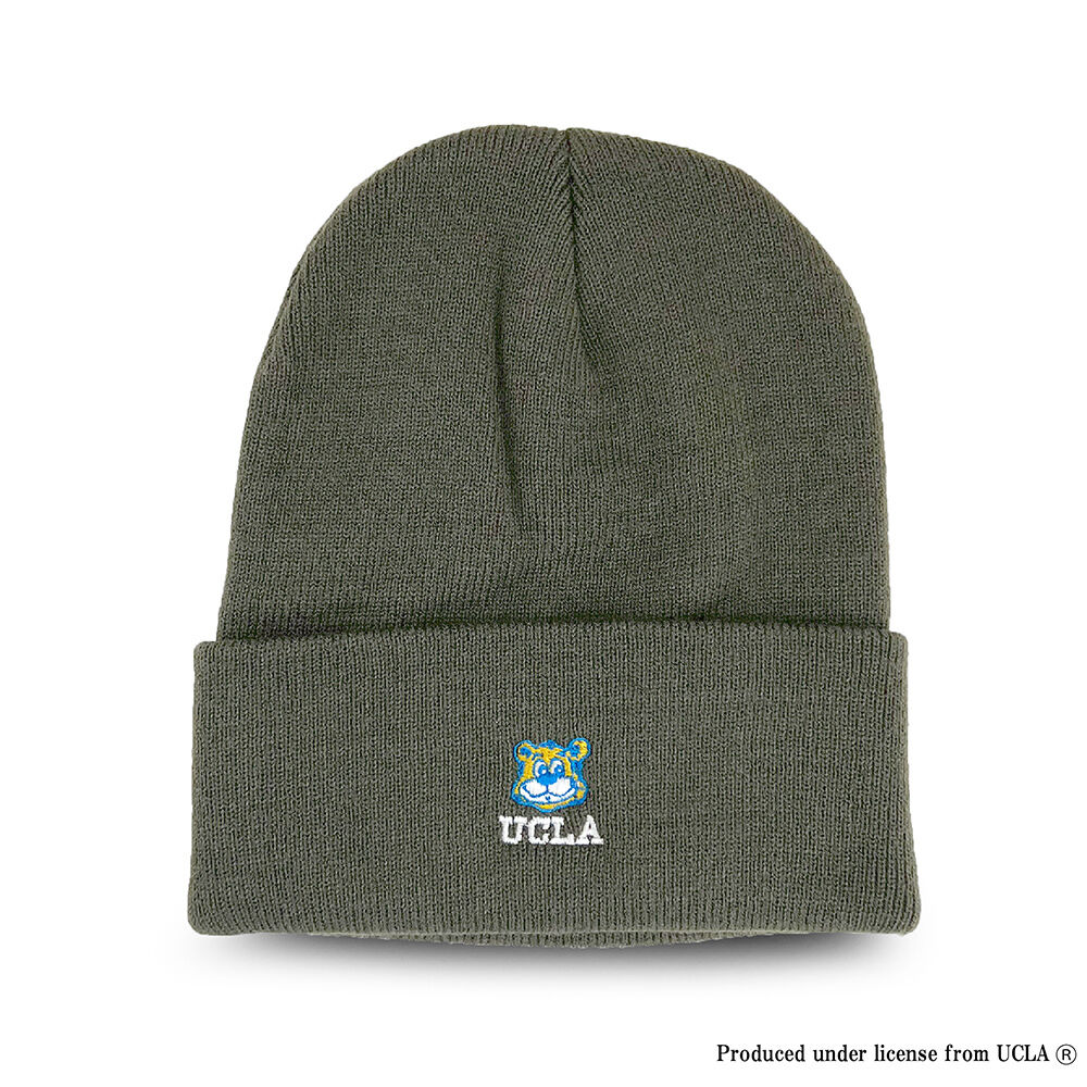 BACKYARD FAMILY「ニット帽 メンズ 通販 UCLA ユーシーエルエー 帽子 ニットビーニー ワッチ ニットキャップ」|ニット帽|グリーン1