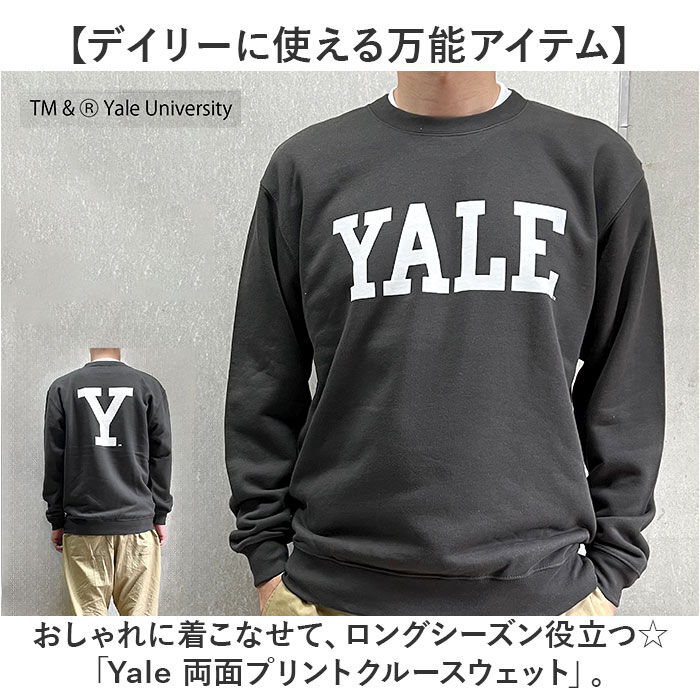 BACKYARD FAMILY「トレーナー メンズ 通販 スウエット 両面フ゜リント 男性 長袖 カジュアル おしゃれ かわいい」|その他|