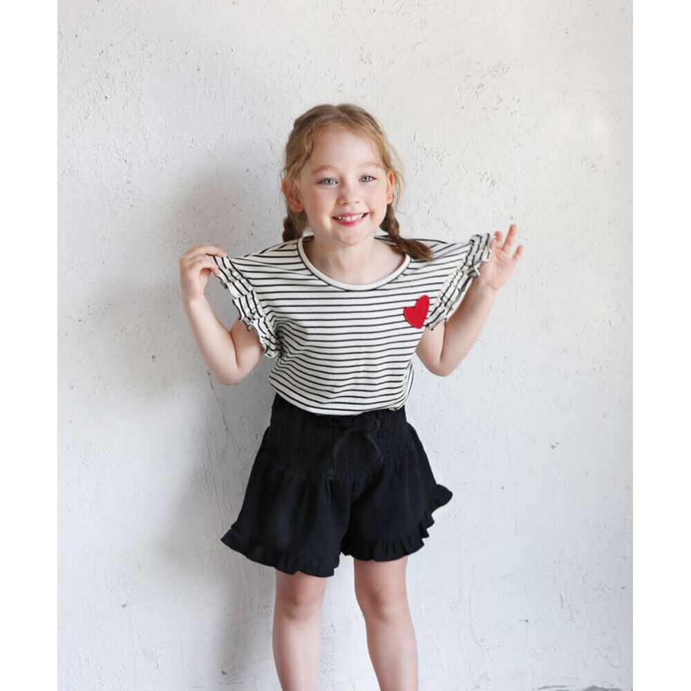 BACKYARD FAMILY「キッズ Tシャツ 半袖 女の子 通販 カットソー 73022401 半袖Tシャツ 夏服 フリル」|その他|ホワイト1