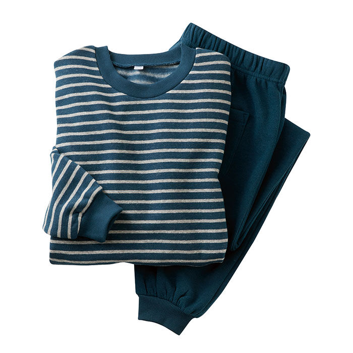 BACKYARD FAMILY「パジャマ 上下セット 裏起毛 通販 メンズ 長袖 セットアップ ルームウェア 部屋着 あったか」|ルームウェア|