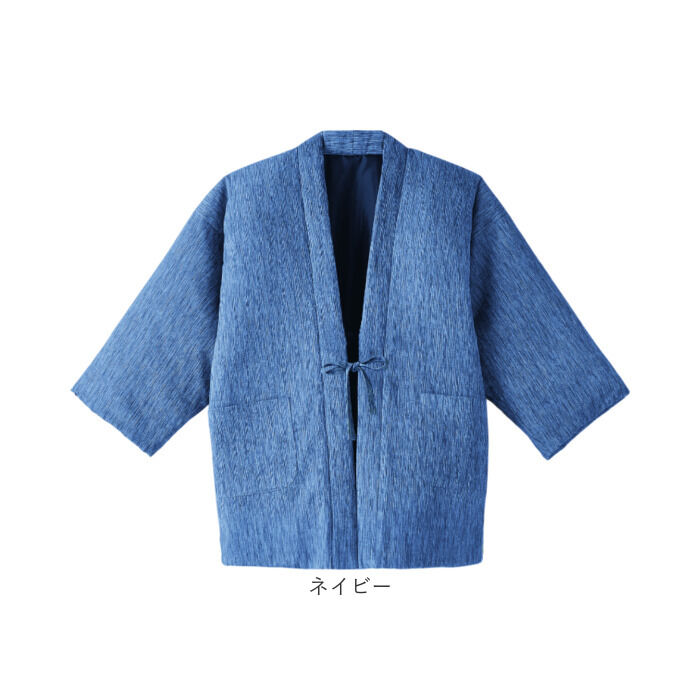 BACKYARD FAMILY「高島ちぢみ はんてん 中綿 通販 袢纏 半纏 ハンテン 部屋着 ルームウェア ルームウエア 羽織」|ルームウェア|