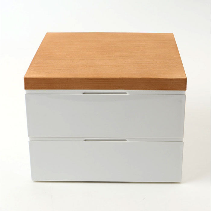 BACKYARD FAMILY「NH home エヌエイチホーム 弁当箱 二段 通販 日本製 国産 お重箱 重箱 御重」|食器・キッチングッズ|