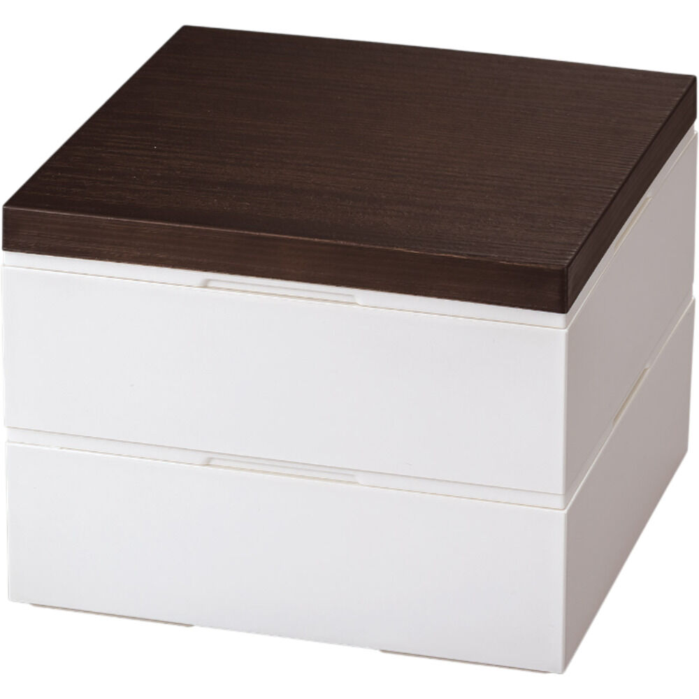 BACKYARD FAMILY「NH home エヌエイチホーム 弁当箱 二段 通販 日本製 国産 お重箱 重箱 御重」|食器・キッチングッズ|ブラウン3